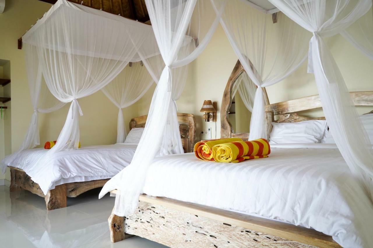 Bamboo Bali Hill Bungalows Amed Eksteriør bilde